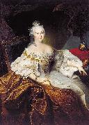 Christoph Nathe Portrait of Elizabeth of Russia
